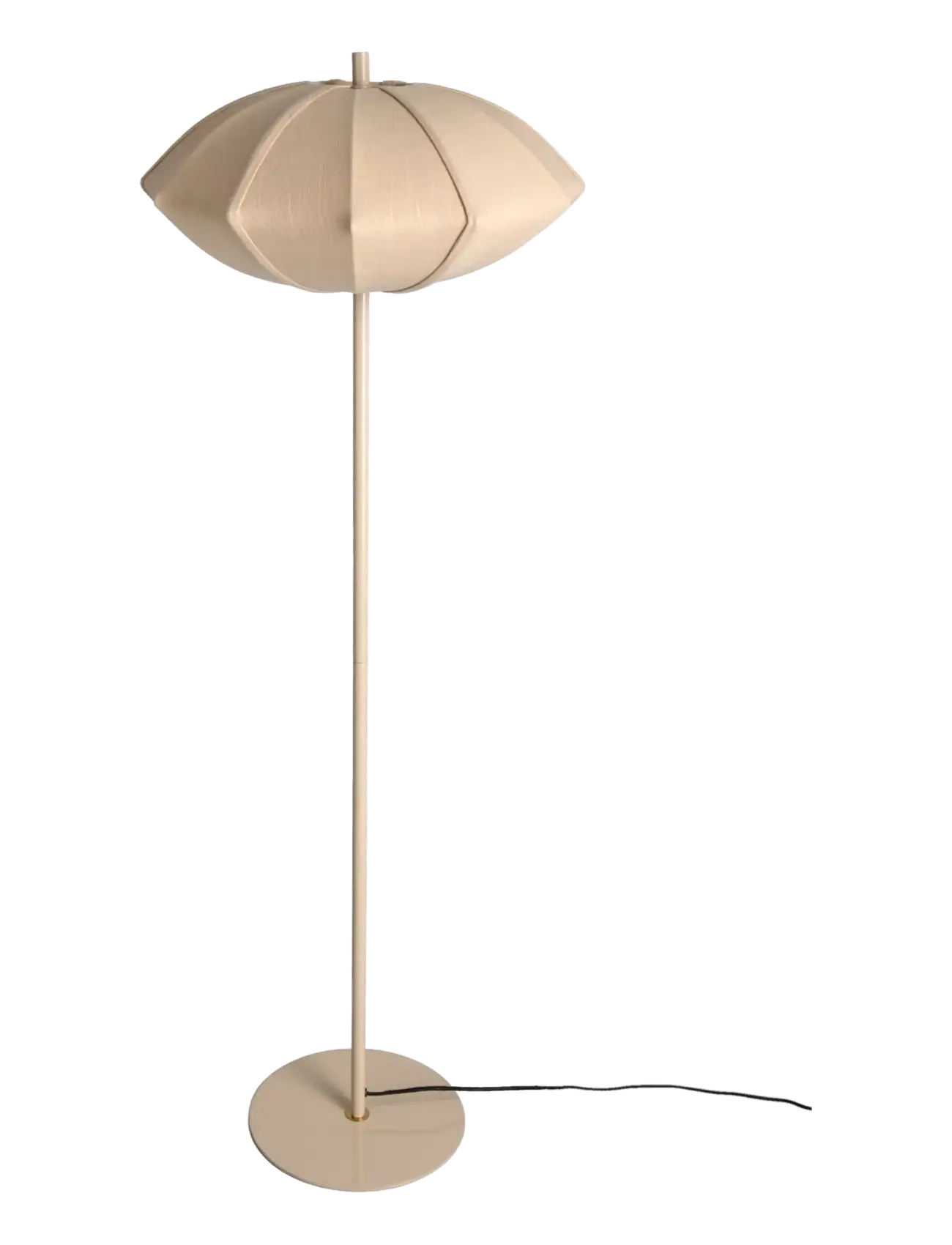 Leitmotiv - Floor lamp Paris Disc - stehlampen - cream - 1