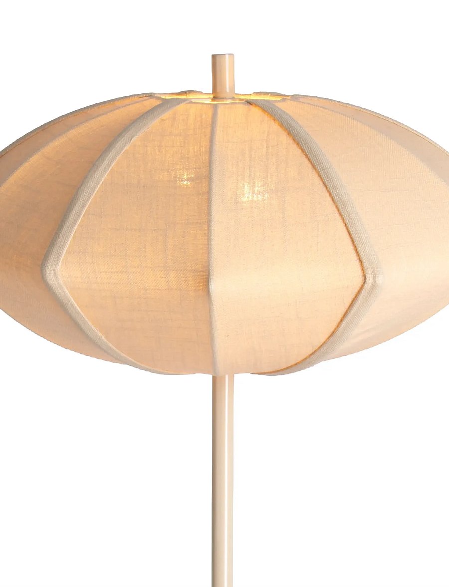 Leitmotiv - Floor lamp Paris Disc - põrandalambid - cream - 2