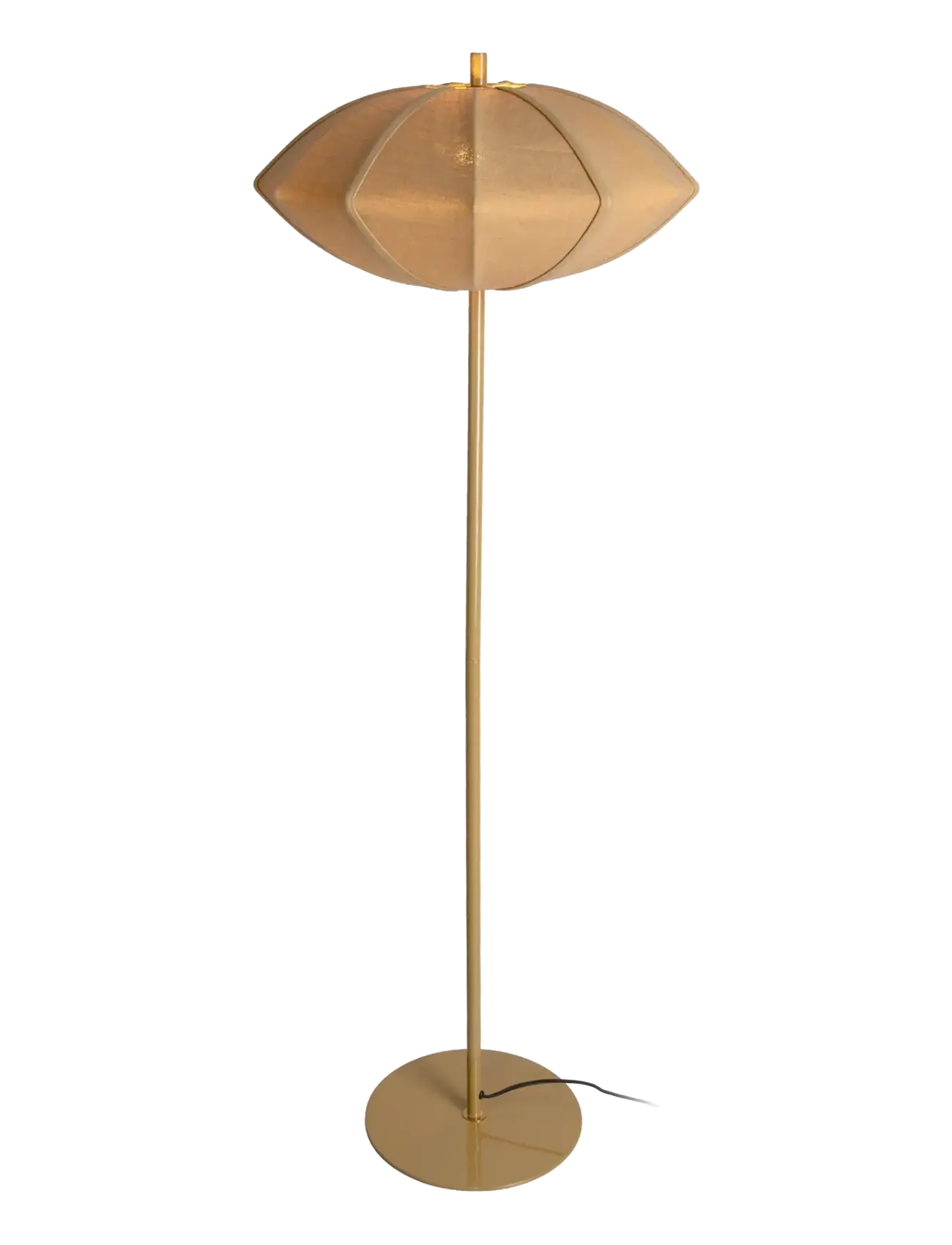Leitmotiv Floor lamp Paris Disc - Leitmotiv - DARK KHAKI / brown