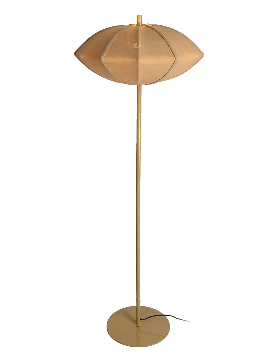 Leitmotiv - Floor lamp Paris Disc - põrandalambid - dark khaki - 0