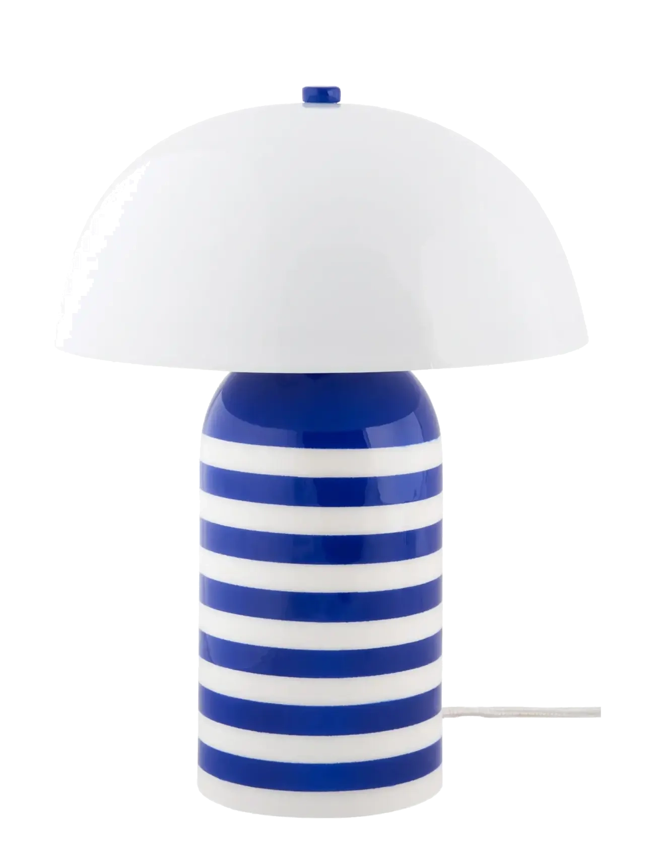 Leitmotiv Table Lamp Rayado Retro, Bordlampe, Blå, Str: H30CM