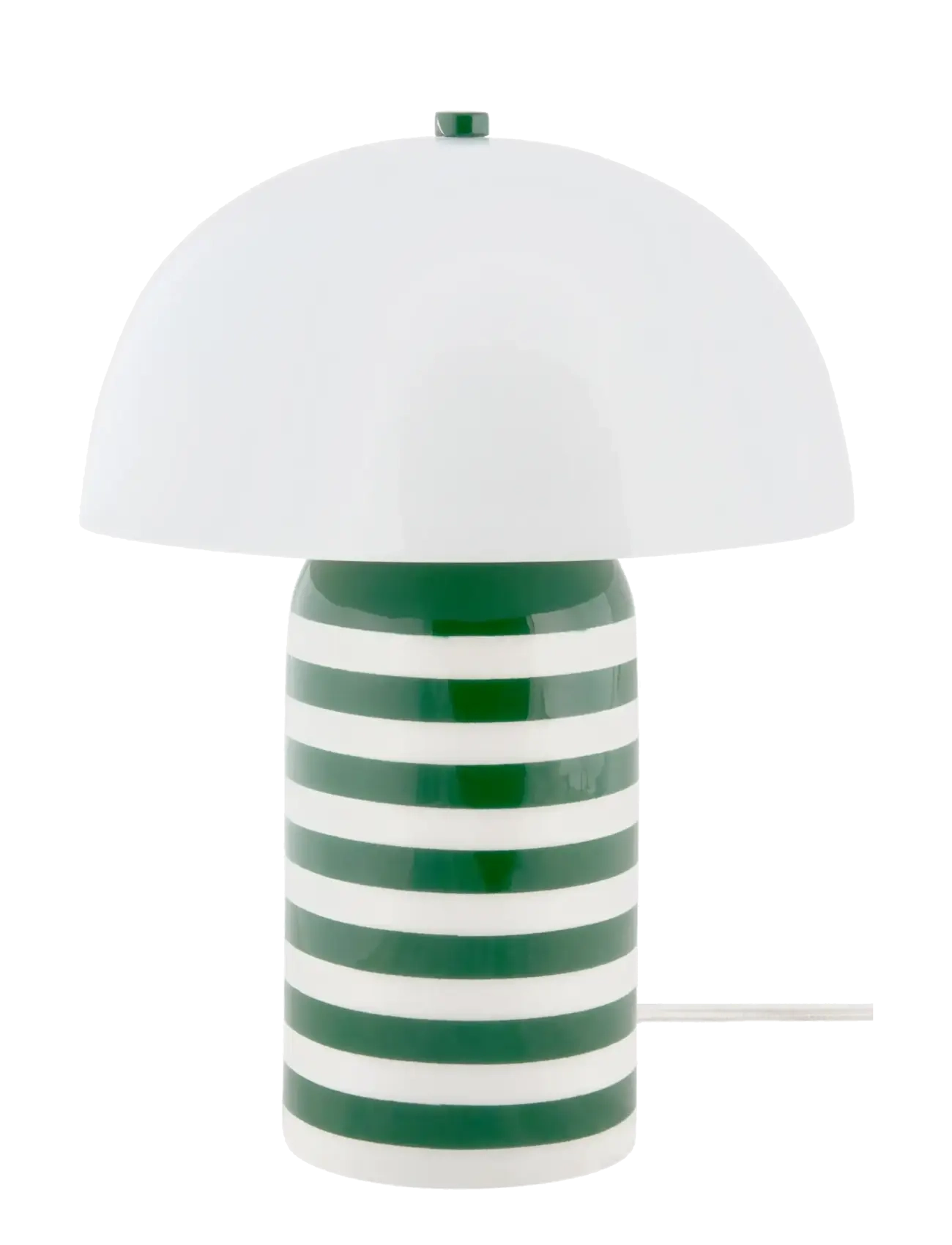 Leitmotiv Table Lamp Rayado Retro, Bordlampe, Grøn, Str: H30CM