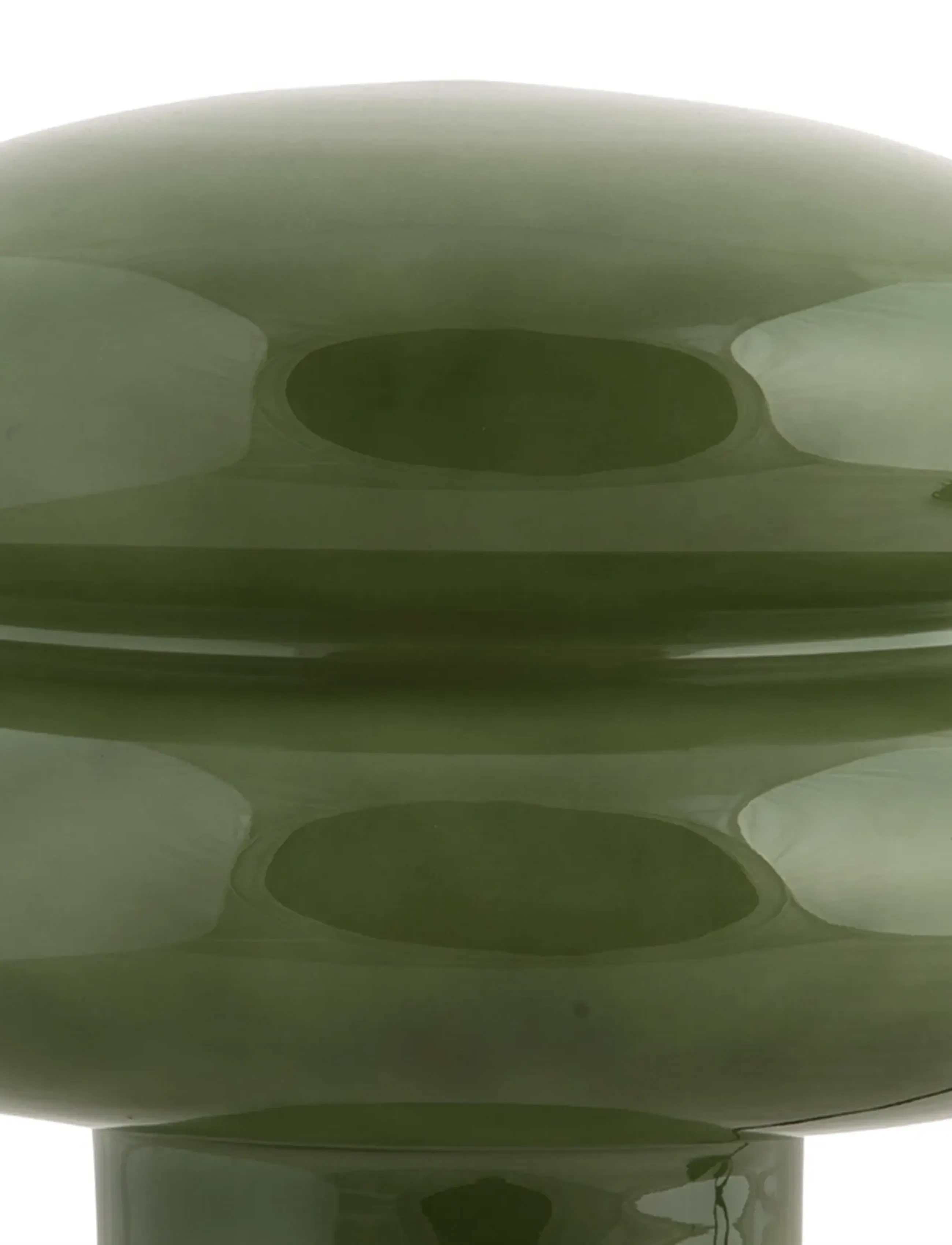 Leitmotiv - Table Lamp Incesante Double Ring - bordlamper - green - 2