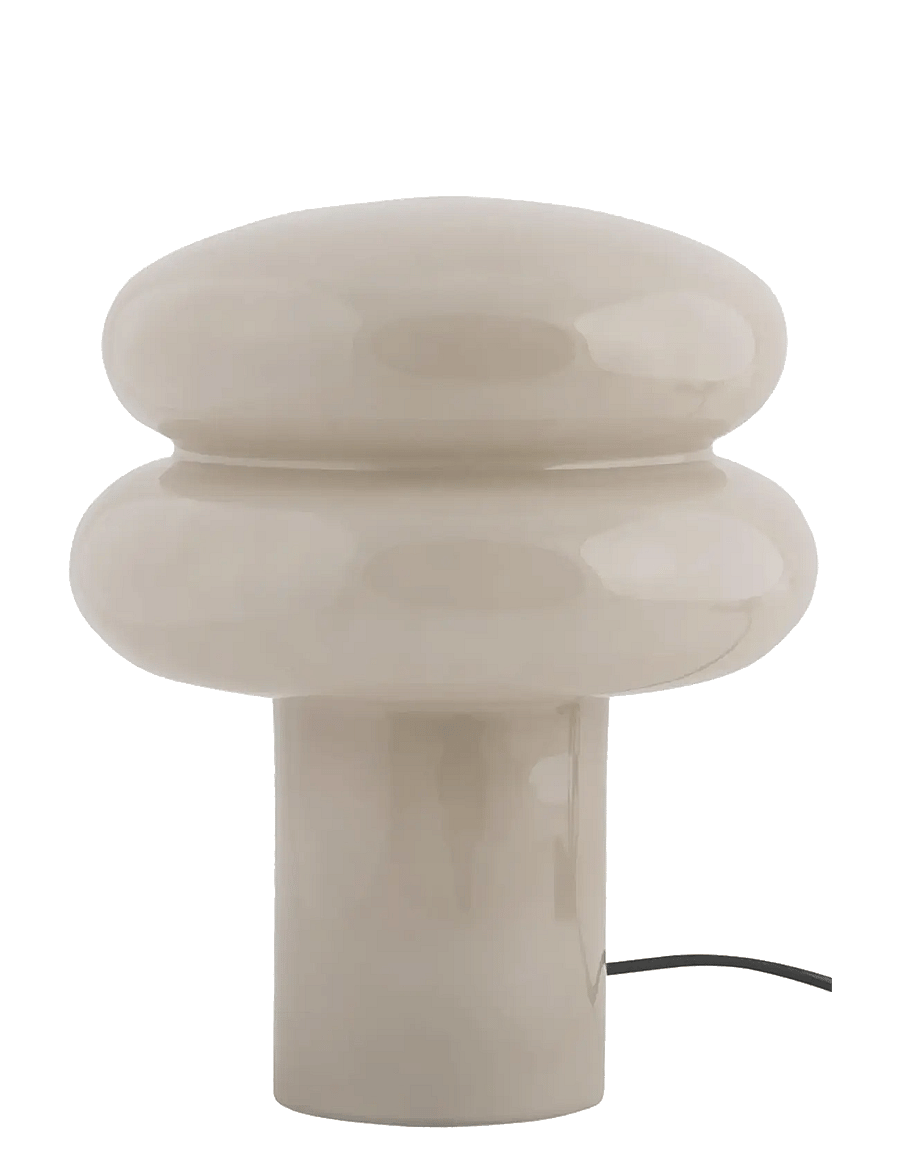Leitmotiv - Table Lamp Incesante Double Ring - galda lampas - grey - 1