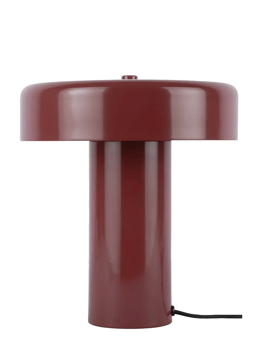 Leitmotiv - Table Lamp Riqueza Palo - schreibtisch- & tischlampen - red - 1