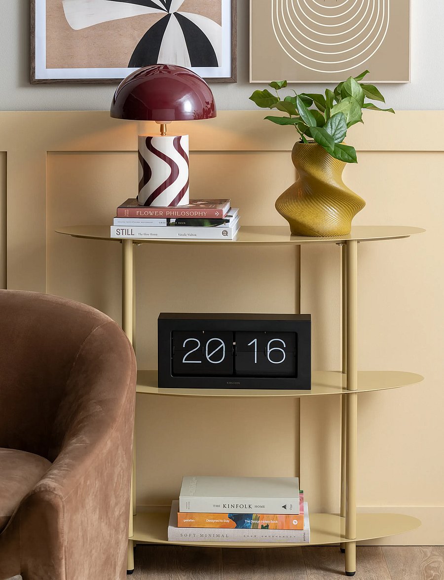 Leitmotiv - Table lamp Dublin - schreibtisch- & tischlampen - burgundy red w. off white - 0