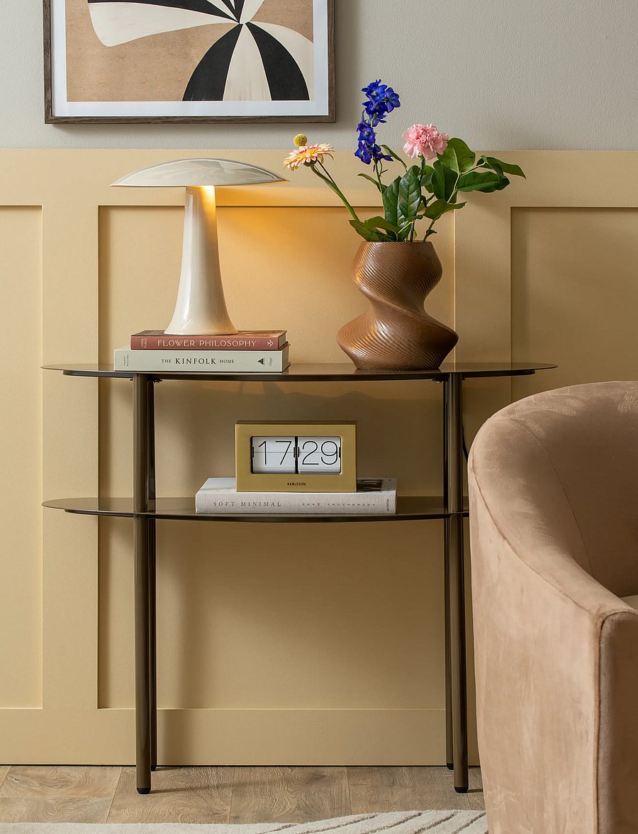 Leitmotiv - Console table Paris - chocolate brown - 0