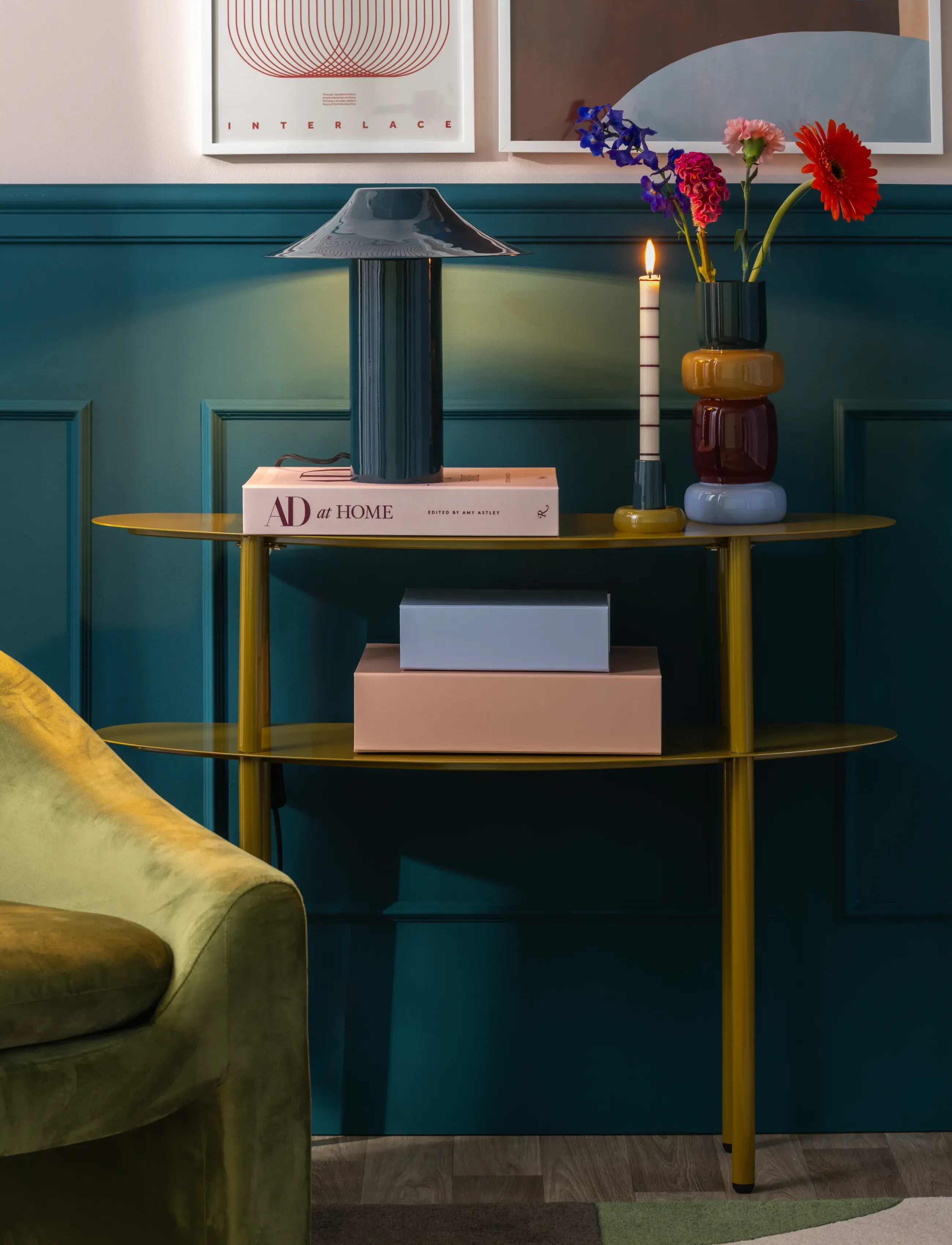 Leitmotiv - Console table Paris - küljelauad ja väikesed lauad - latte brown - 0