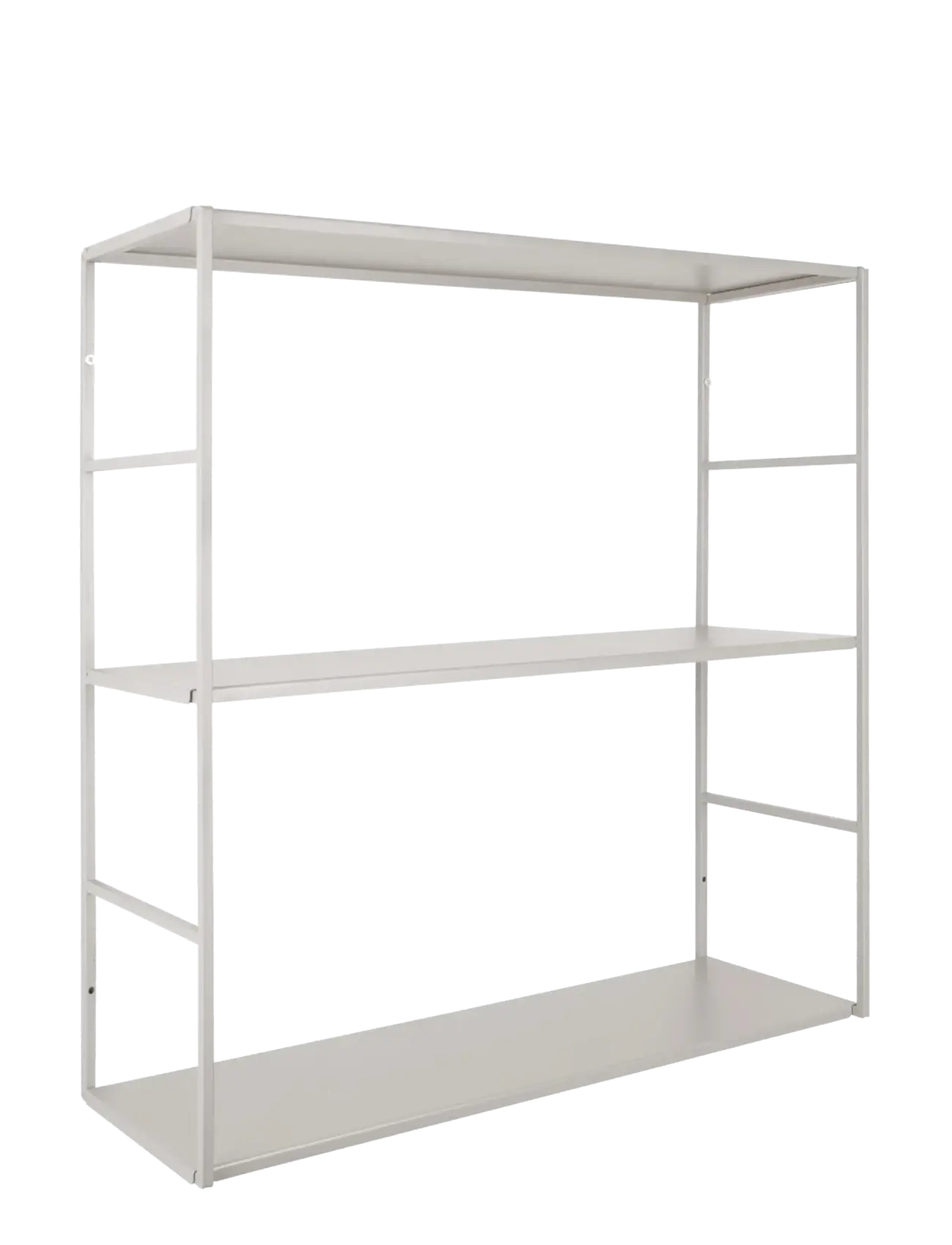 Leitmotiv Wall Rack Level - Hylder - WARM GREY / grey