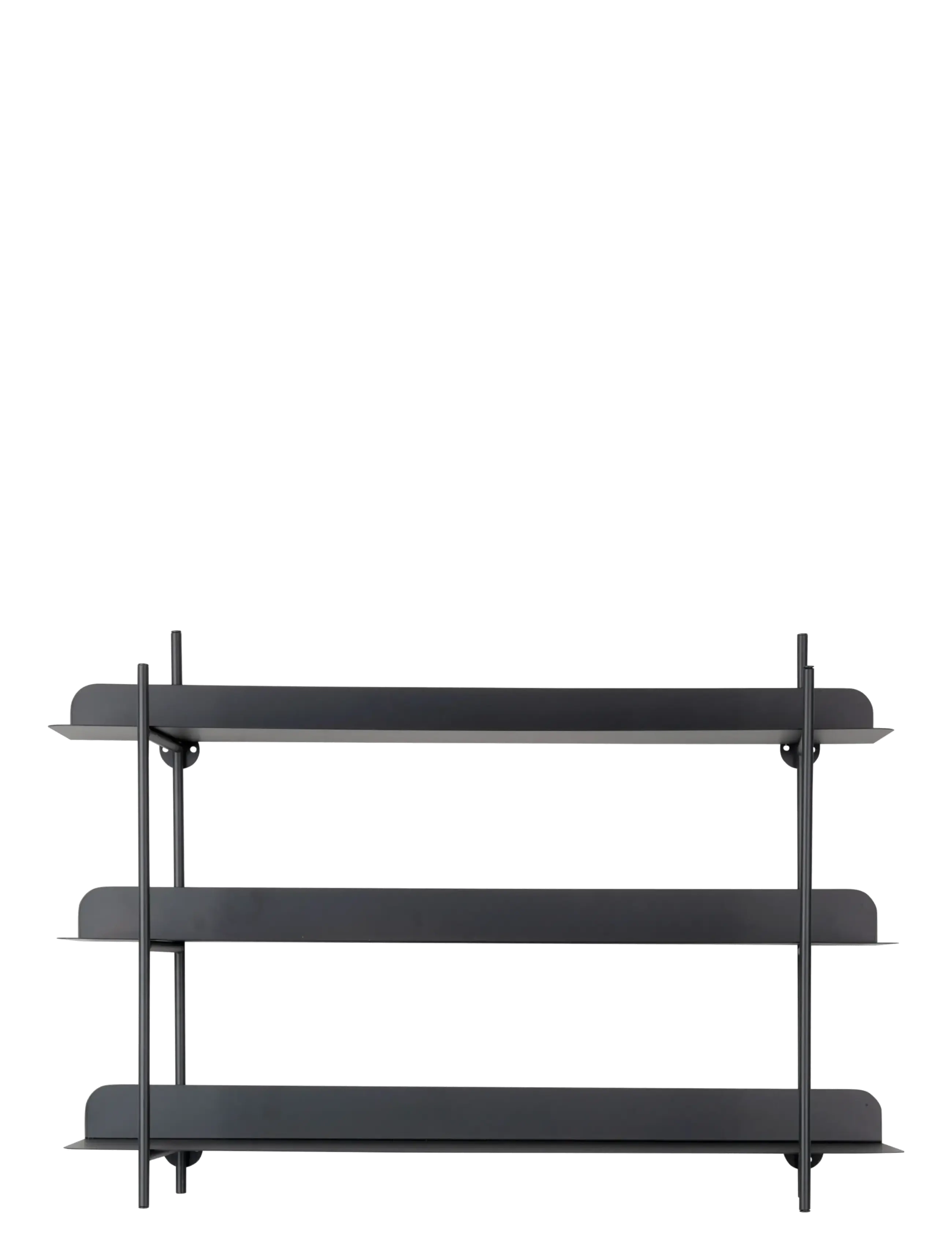 Leitmotiv - Wall Rack Riqueza Tres - hyllor - black - 1