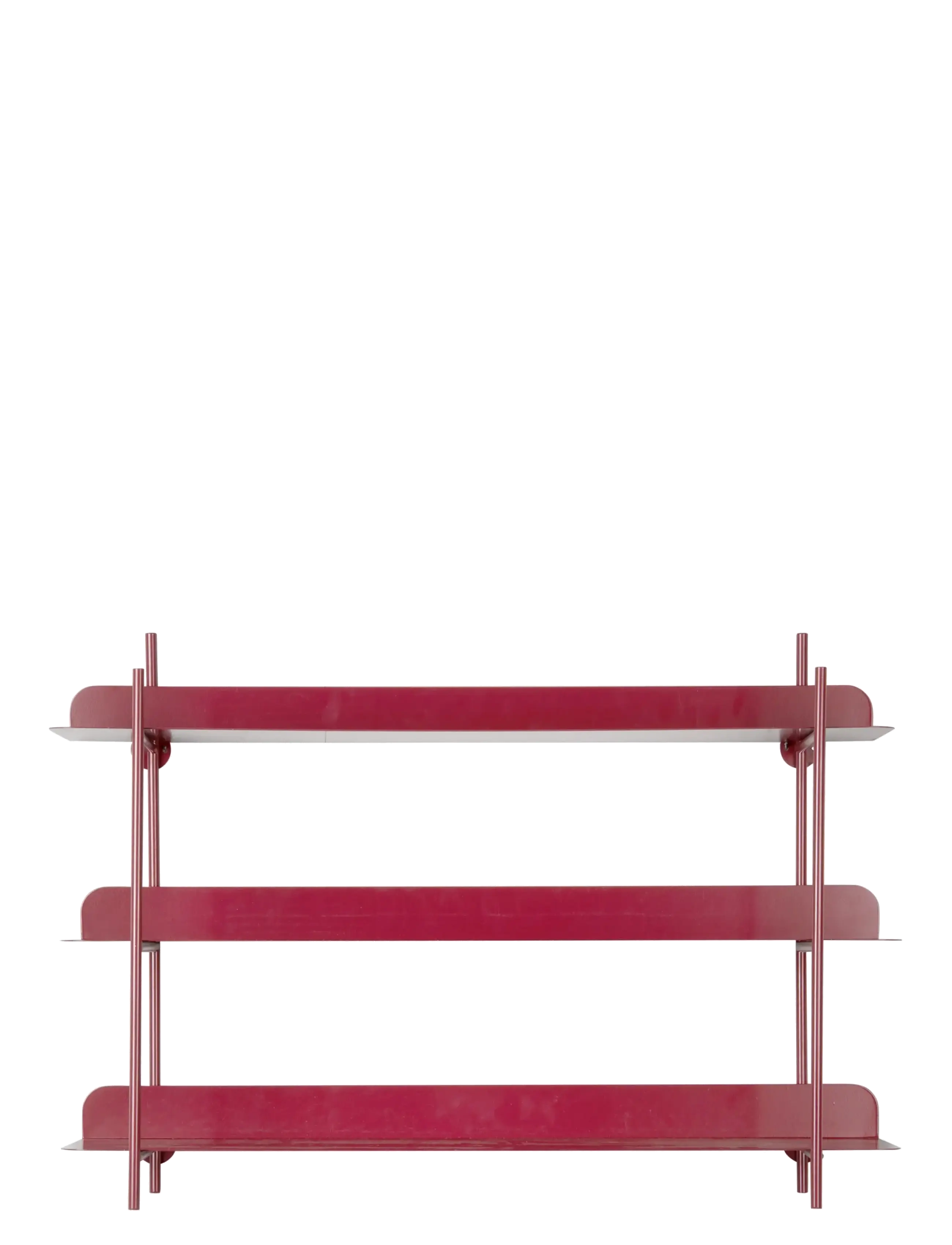Leitmotiv - Wall Rack Riqueza Tres - hylder - red - 2