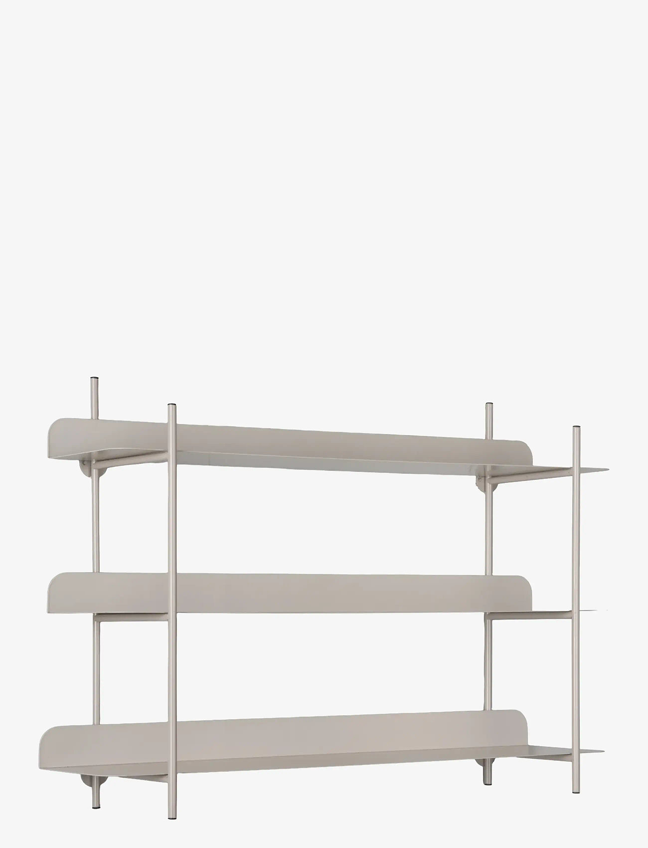 Leitmotiv - Wall Rack Riqueza Tres - hylder - grey - 0
