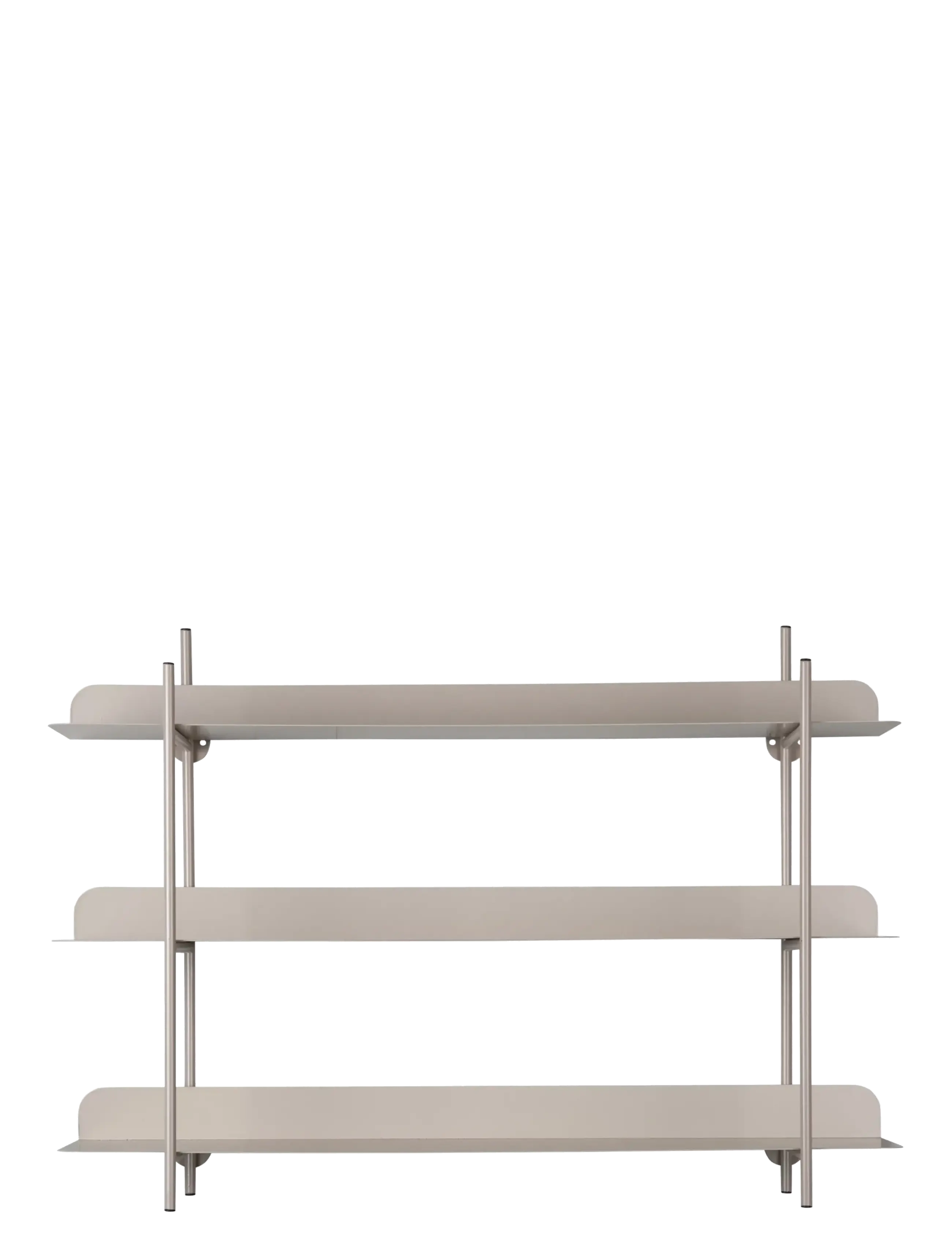 Leitmotiv - Wall Rack Riqueza Tres - hyllor - grey - 1