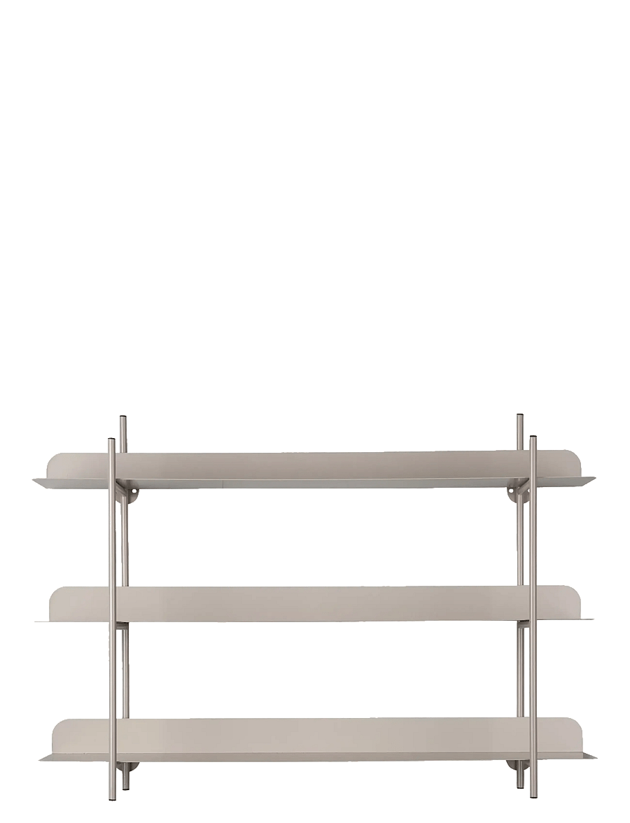 Leitmotiv - Wall Rack Riqueza Tres - regale und verwahrung - grey - 1