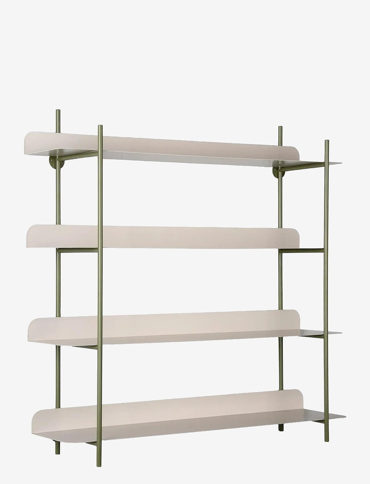 Leitmotiv Wall Rack Reina Cuatro - Green - H60CM