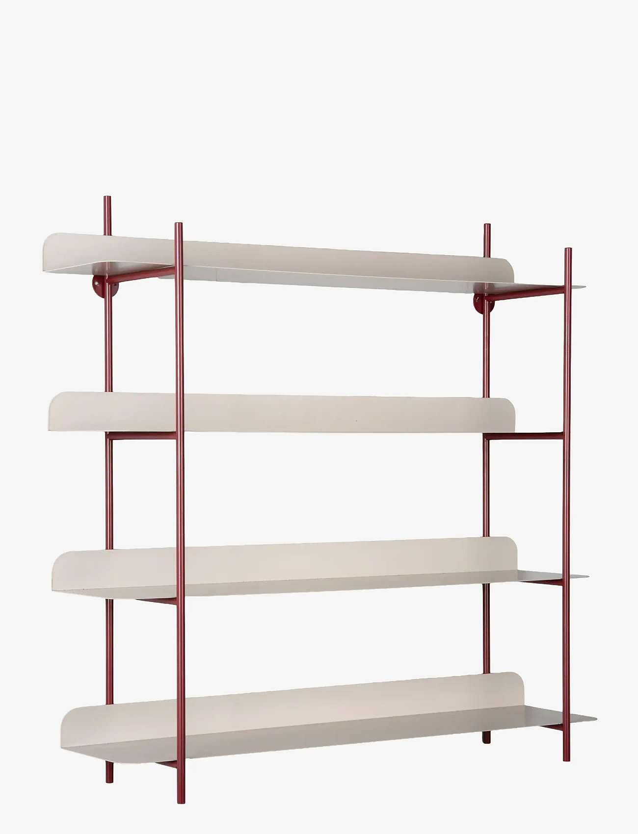 Leitmotiv - Wall Rack Reina Cuatro - hylder - red - 1
