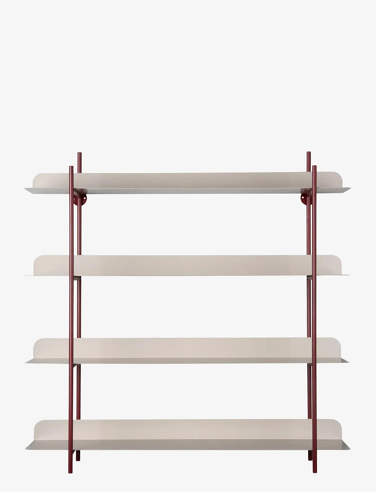 Leitmotiv - Wall Rack Reina Cuatro - hylder - red - 2