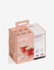 Lekué - Popcorn maker mini 2 pcs - lowest prices - red - 1