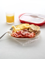 Lekué - Microwave Bacon cooker - de laveste prisene - red - 3