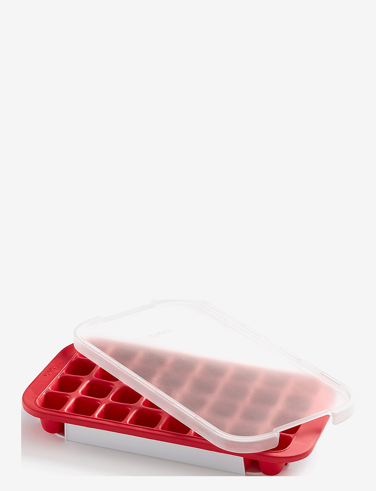 Lekué - Gourmet Industrial Ice Cube Tray - lowest prices - red - 1