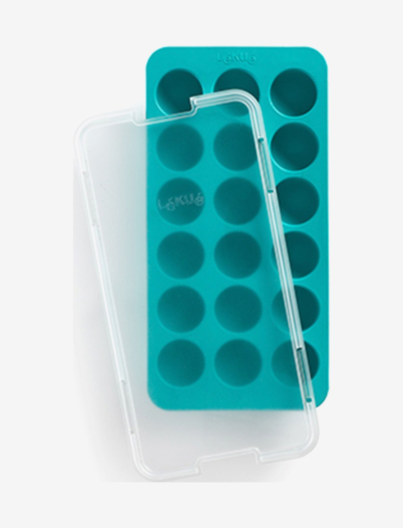 Lekué - Gourmet Round Ice cube Tray - lowest prices - turquoise - 0
