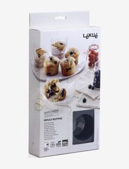 Lekué - Muffins 6 cav. - laagste prijzen - black - 1