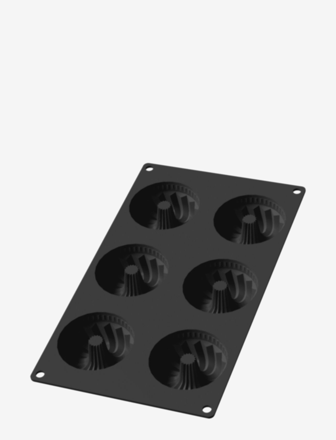 Lekué Savarin 6 cav. - Baking accessories - BLACK / black