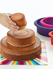 Lekué - Kit Supprise cake - backformen - purple, pink, red - 5