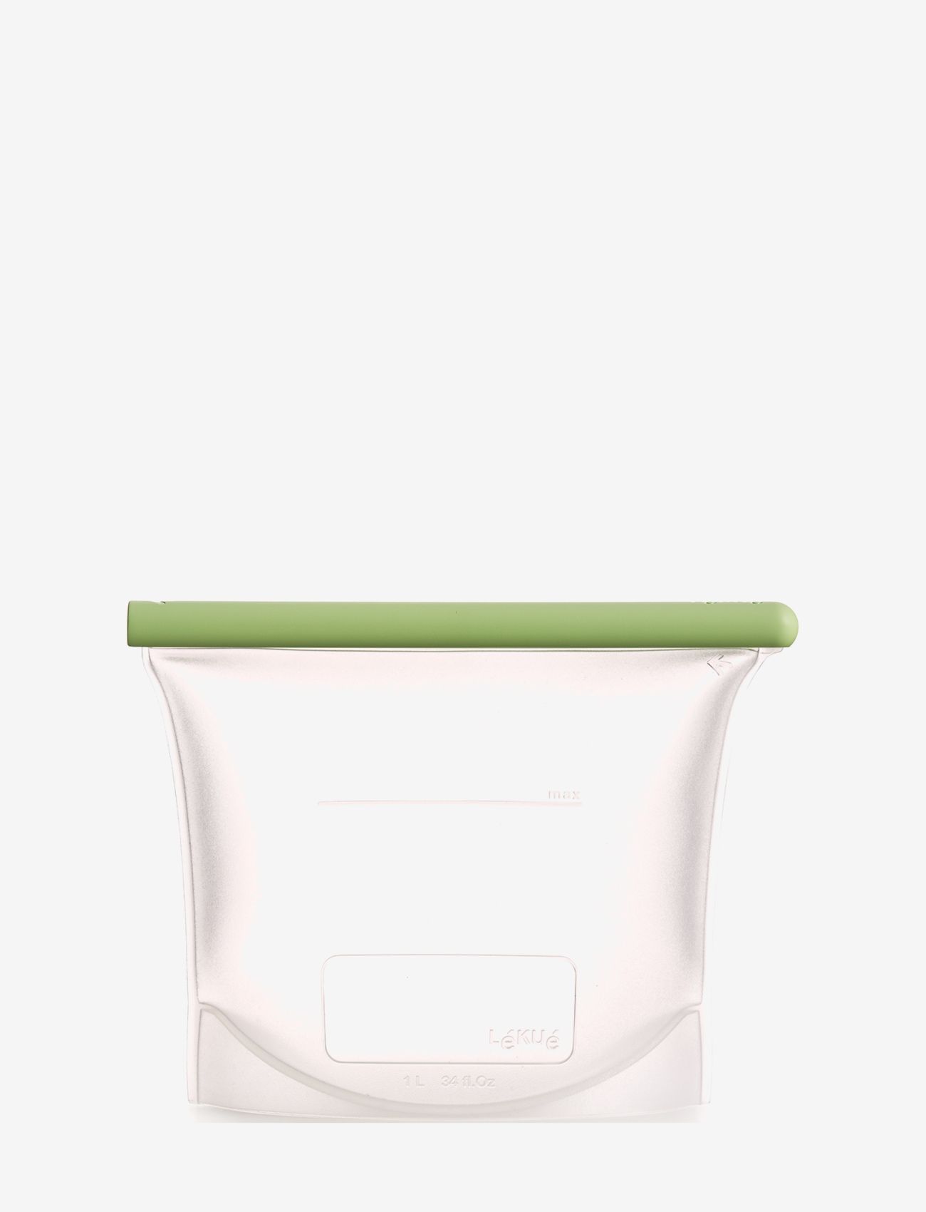 Lekué - Reusable silicone bag - de laveste prisene - green - 0
