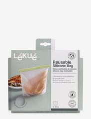 Lekué - Reusable silicone bag - de laveste prisene - green - 2