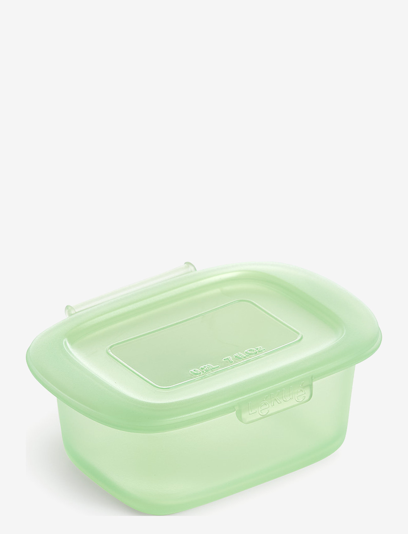 Lekué - reusable silicone box - zemākās cenas - green - 0