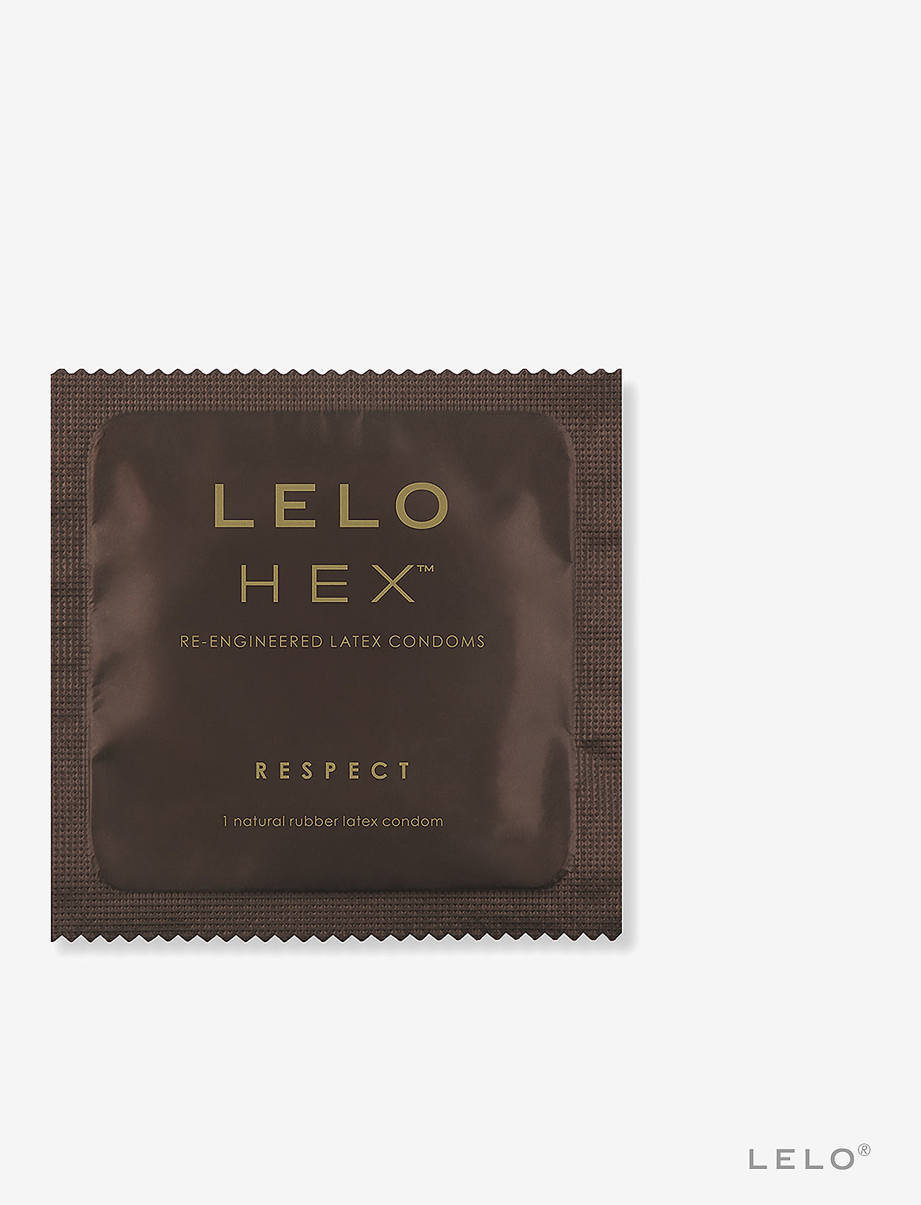 LELO - LELO HEX™ Condoms Respect XL 12 Pack - kondomit - brown - 1