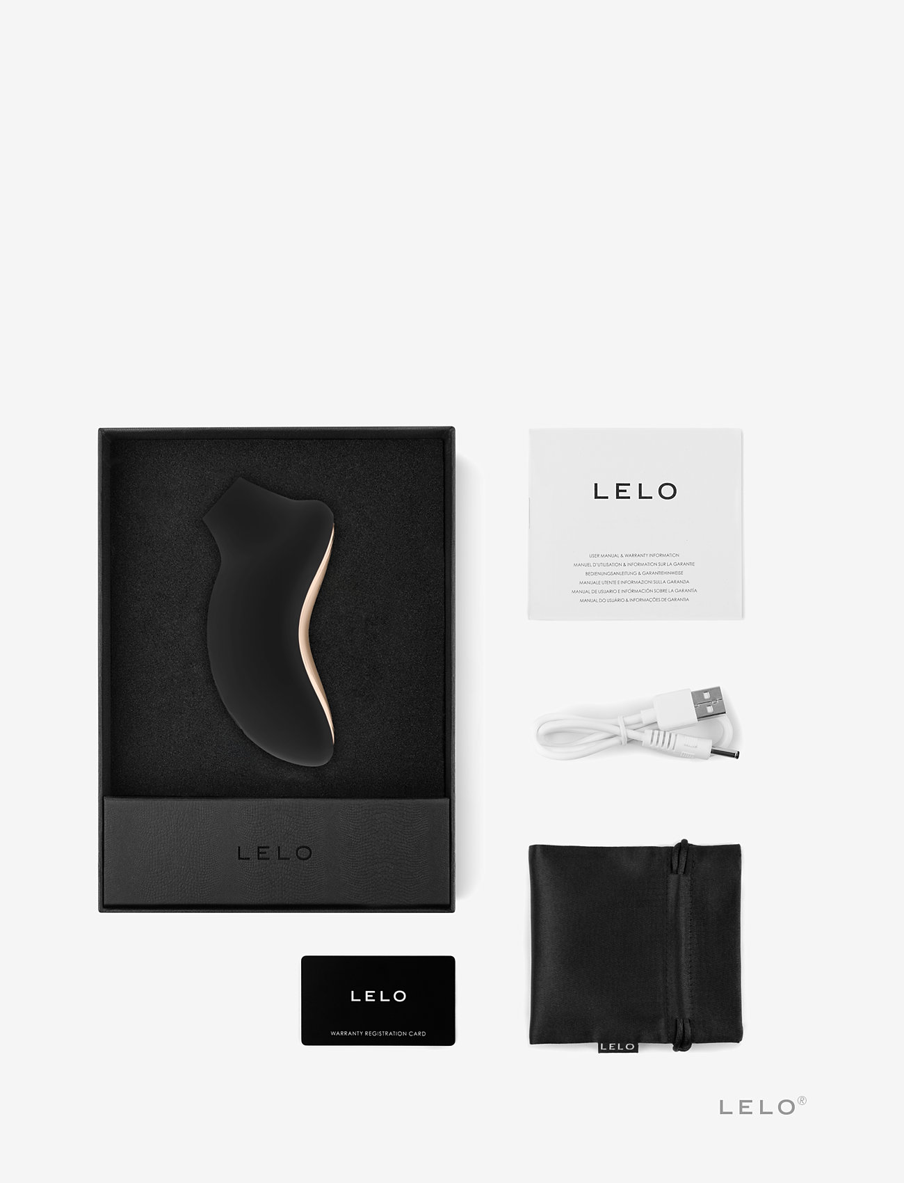 LELO - SONA 2 Cruise Black - satisfyers - black - 1