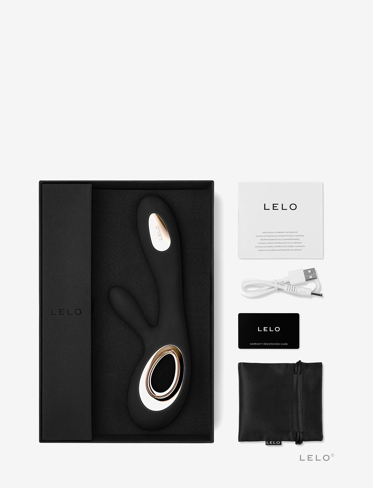 LELO - Soraya Wave Black - sex & intimitet - black - 2