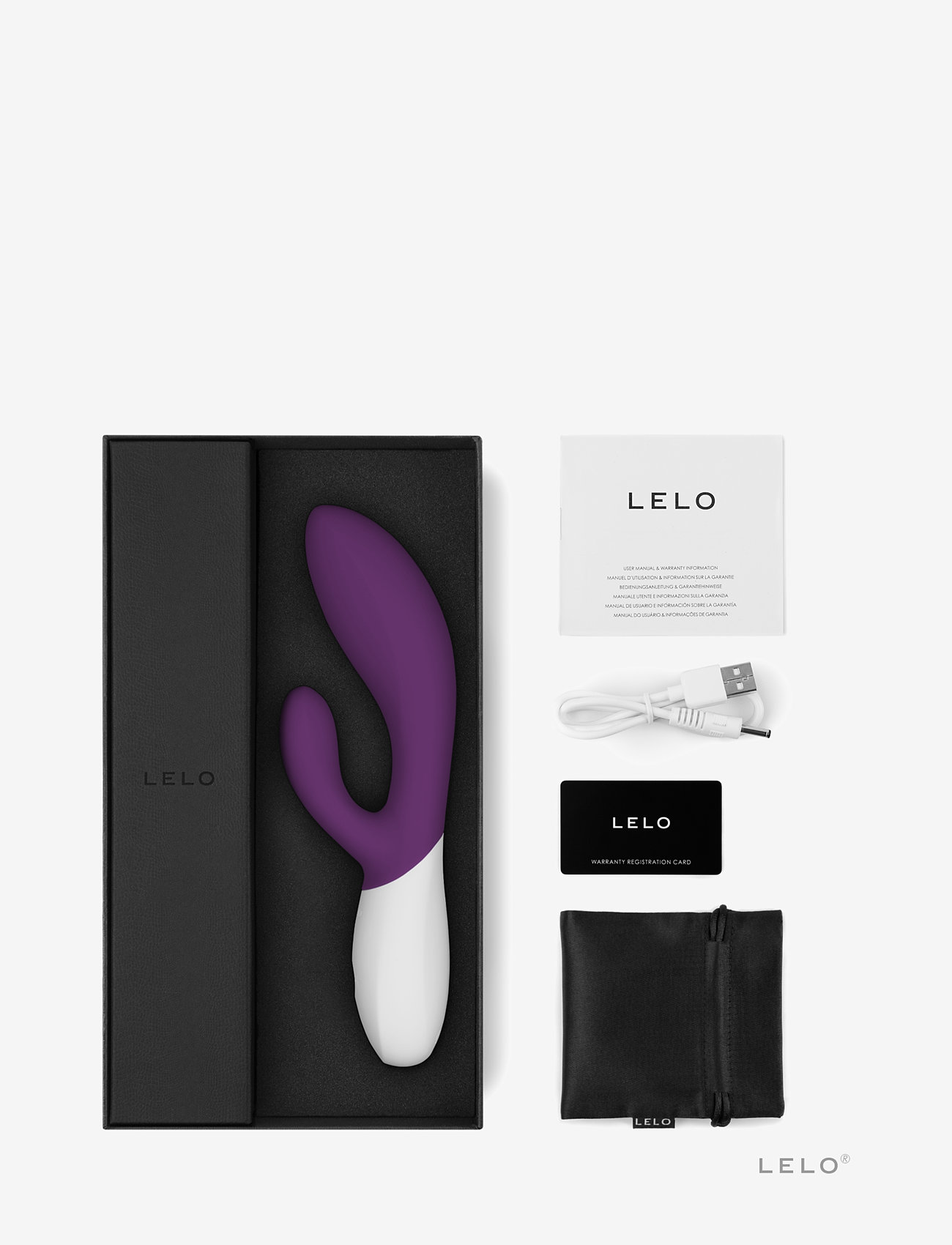LELO - Ina Wave 2 Plum - dildos - plum - 1