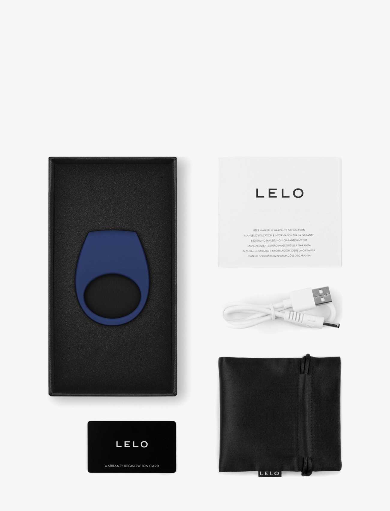 LELO - TOR 3 Base Blue - vibratorer - base blue - 1