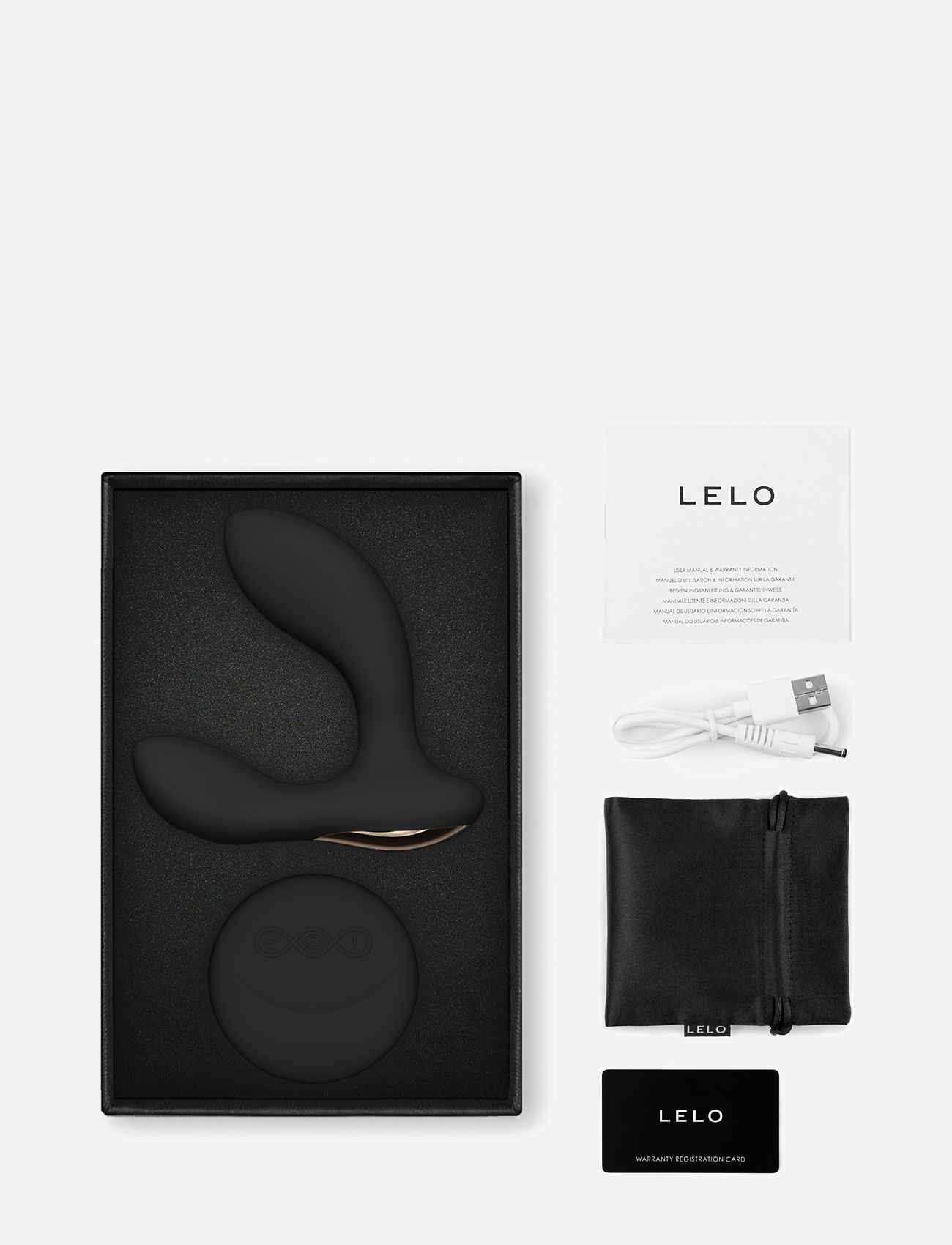 LELO - HUGO™ 2 Remote Black - black - 1