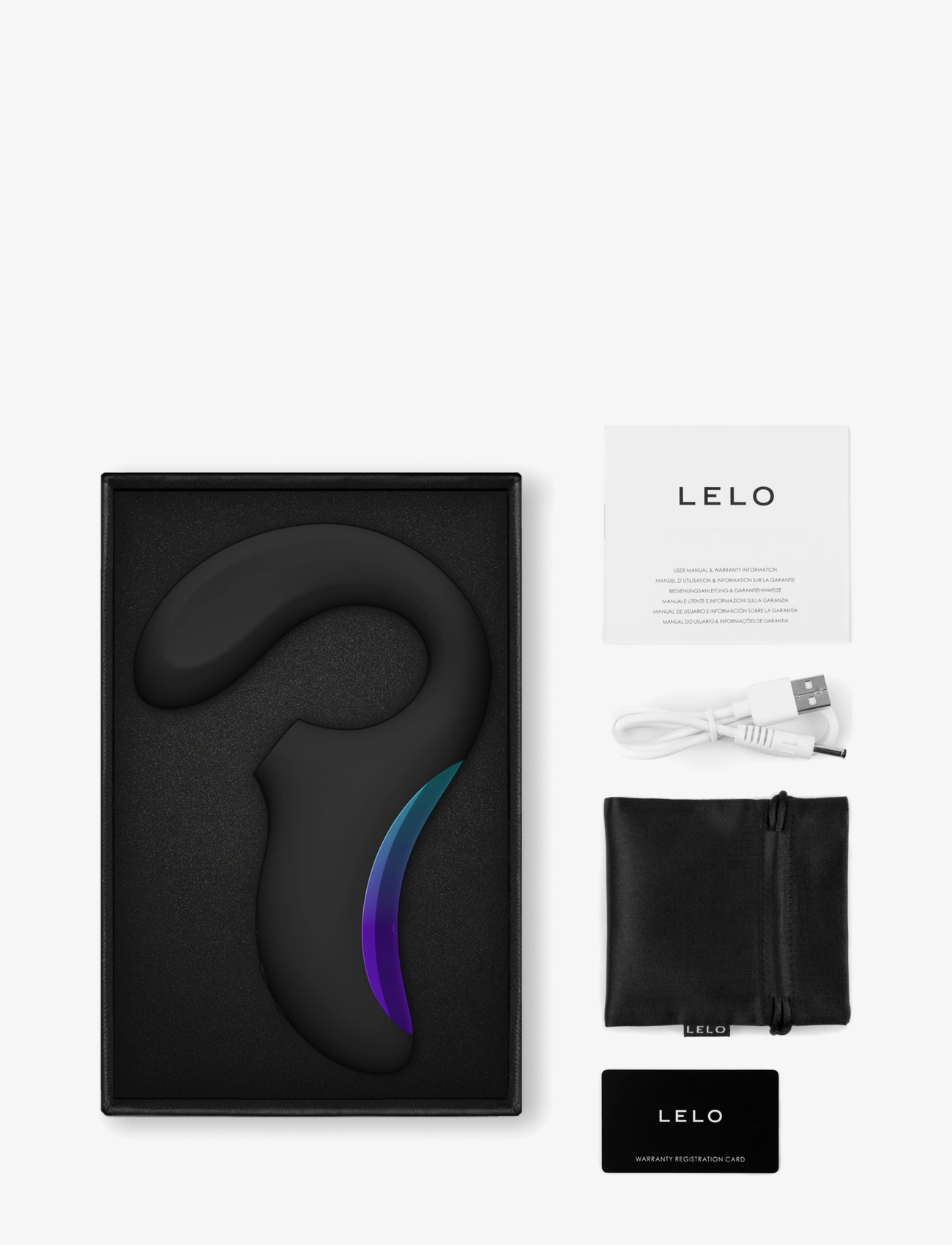 LELO - ENIGMA Wave™ Black - sex & intimitet - black - 2