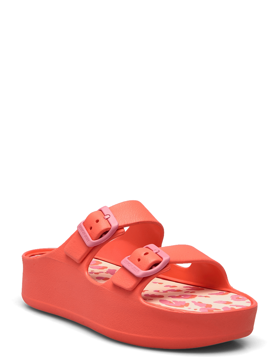 Lemon Jelly - ELVIA ORANGE PEEL - zempapēžu sandales - orange peel - 0