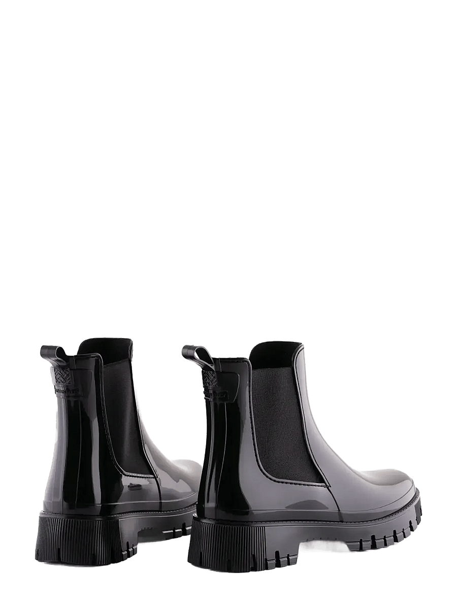 Lemon Jelly - PEACHY BLACK - flat ankle boots - black - 3