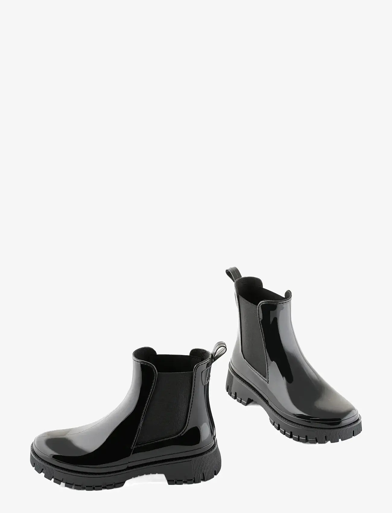 Lemon Jelly - PEACHY BLACK - platta ankelboots - black - 4