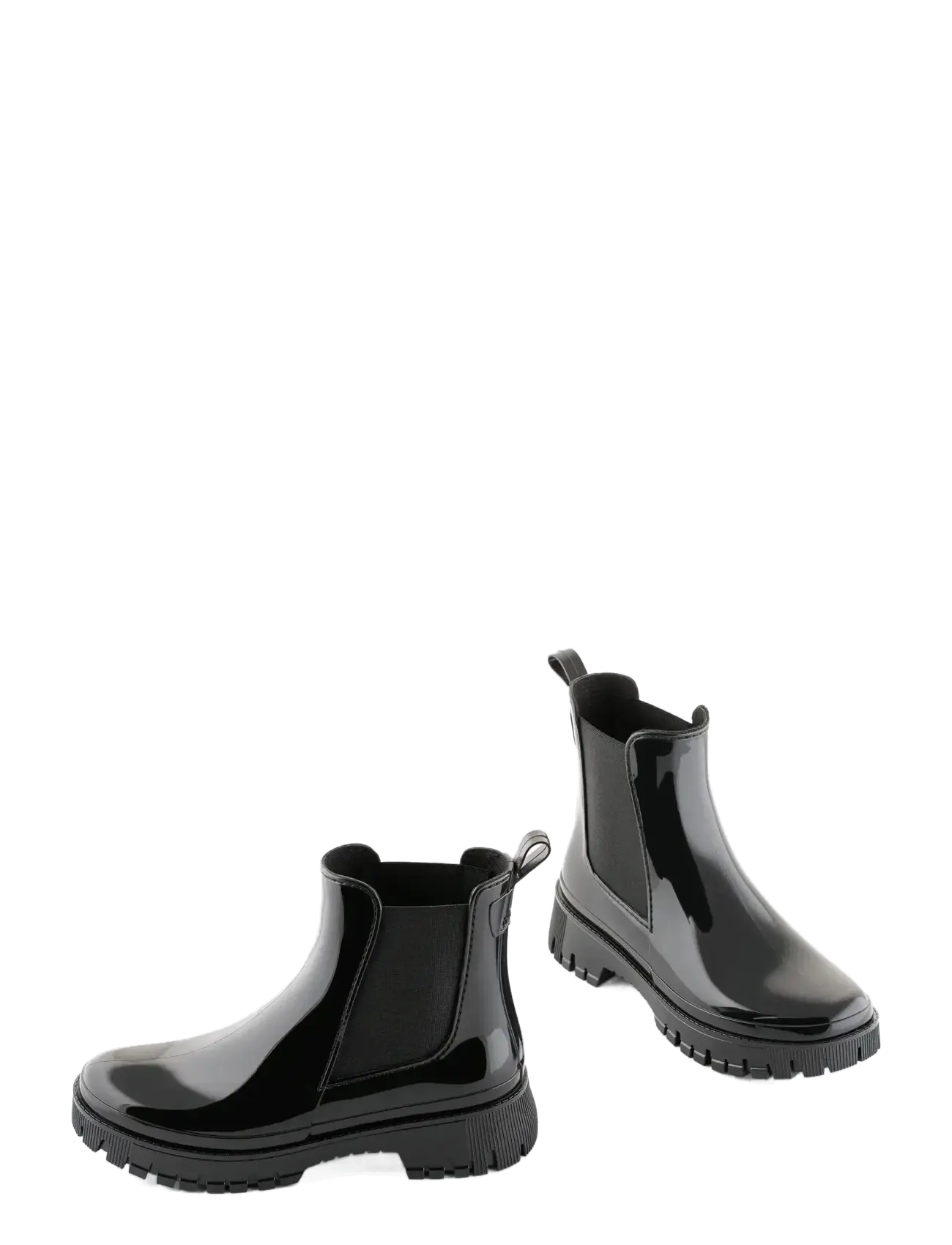 Lemon Jelly - PEACHY BLACK - flat ankle boots - black - 4