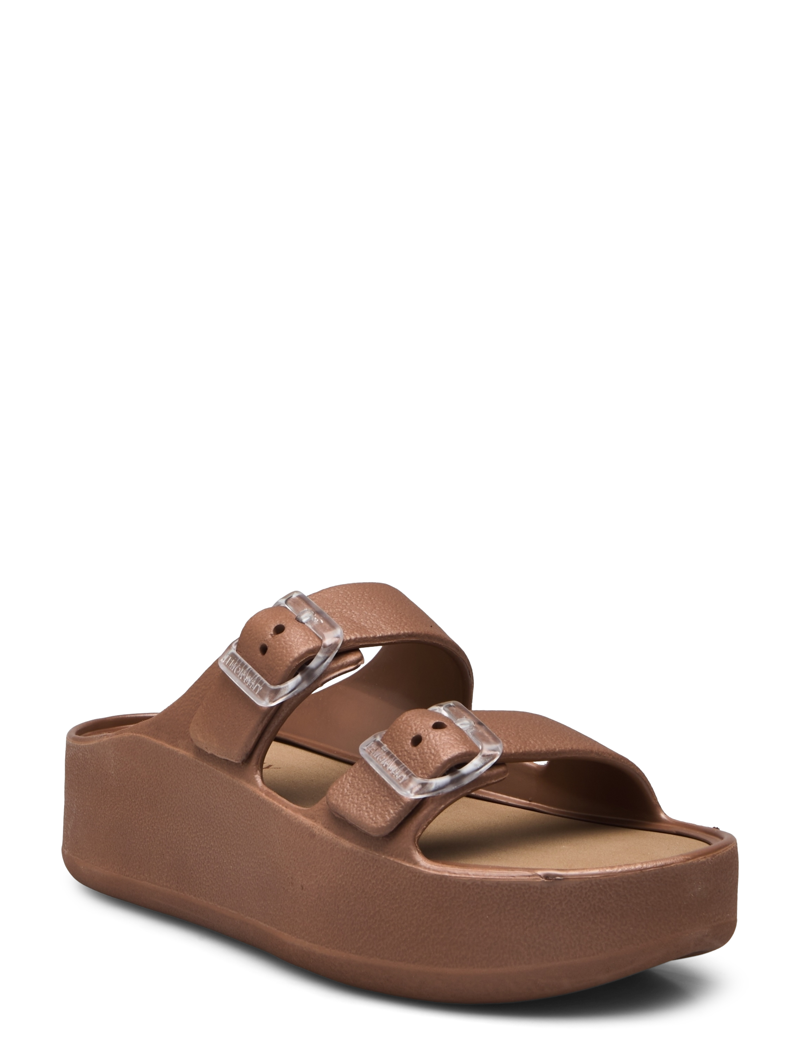 Lemon Jelly Fenix Bronzo Metal, Kvinder, Plateau To Rem Sandaler, Brun, Str: 39