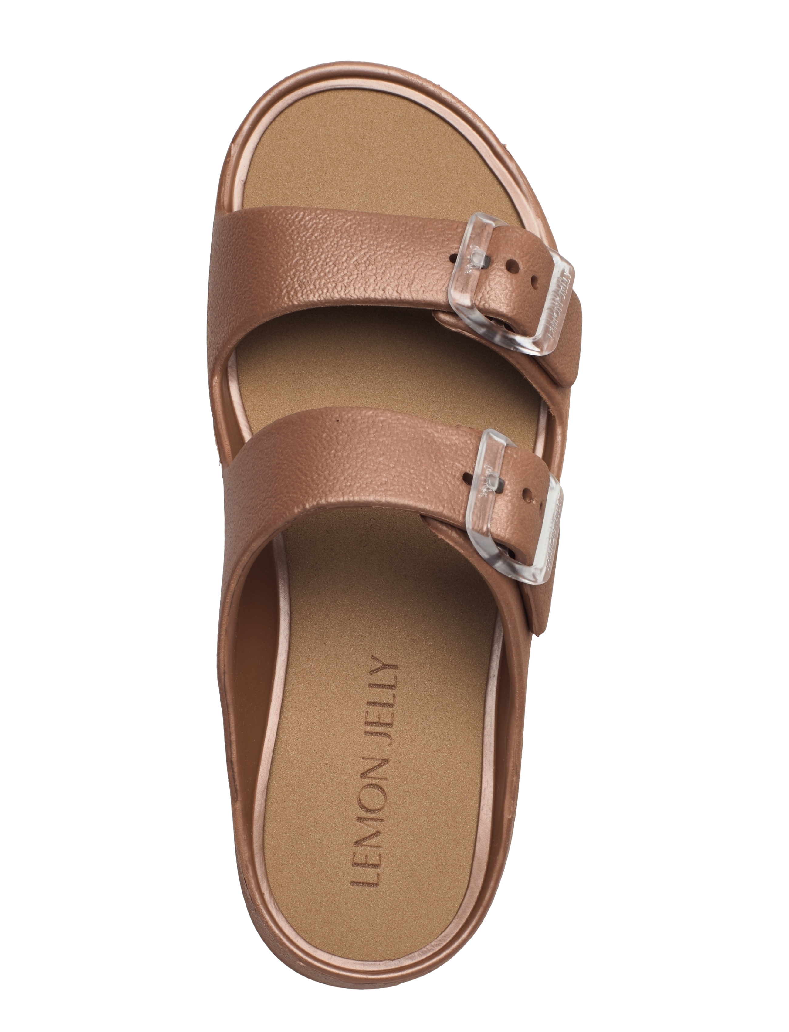 Lemon Jelly - FENIX BRONZO METAL - flatir sandalar - bronze metal - 3