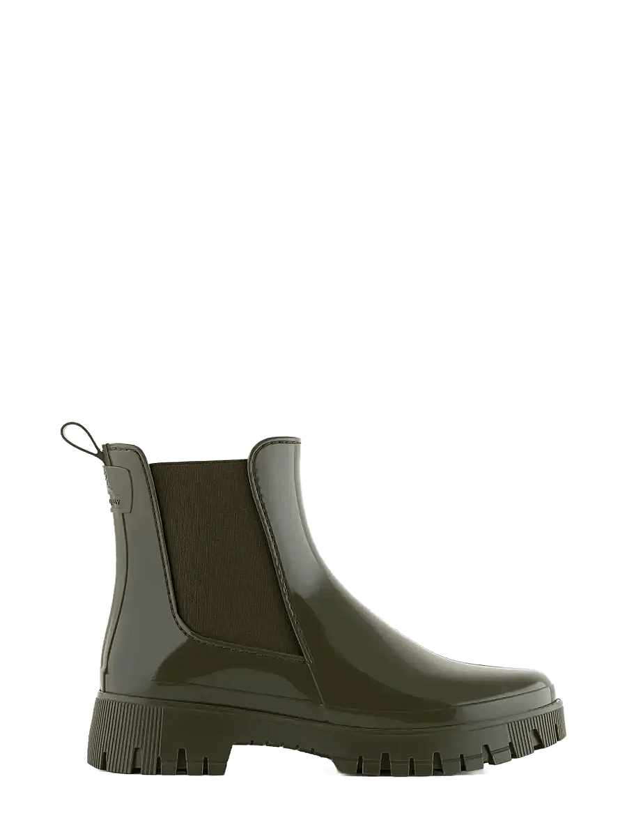 Lemon Jelly - PEACHY MILITARY GREEN - płaskie botki - military green - 1