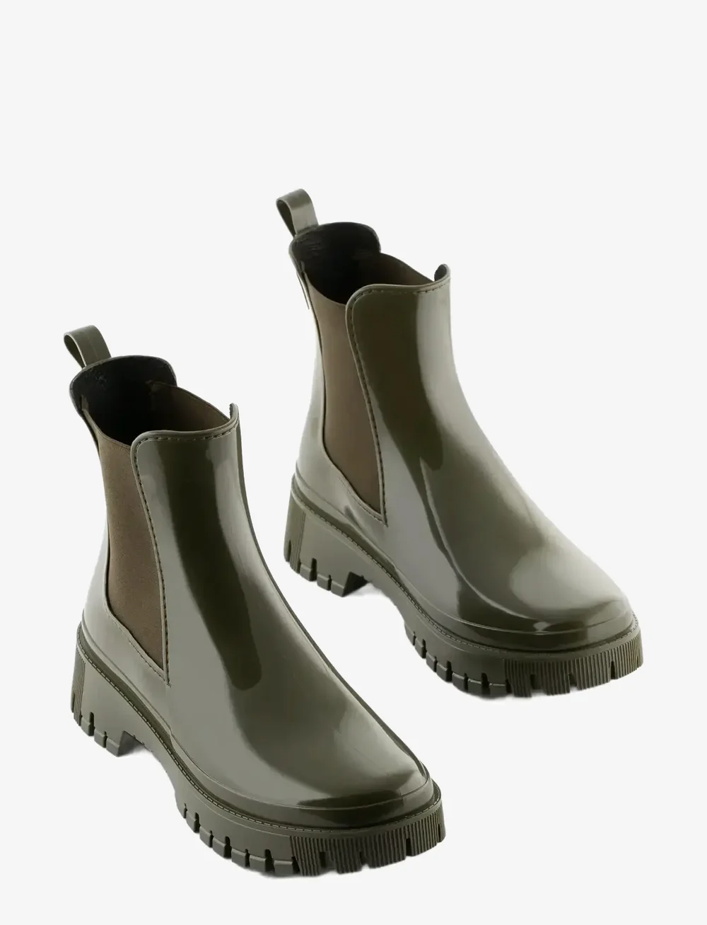 Lemon Jelly - PEACHY MILITARY GREEN - flache stiefeletten - military green - 2