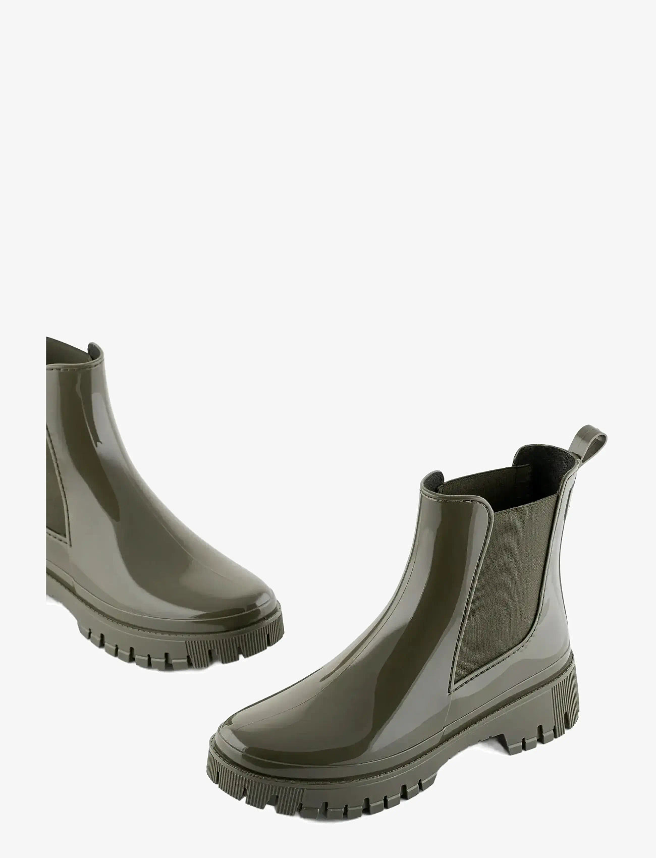 Lemon Jelly - PEACHY MILITARY GREEN - flat ankle boots - military green - 3