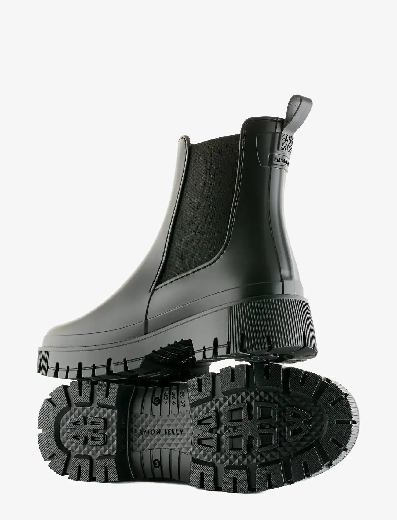 Lemon Jelly - KIRBY BLACK - flade ankelstøvler - black - 3