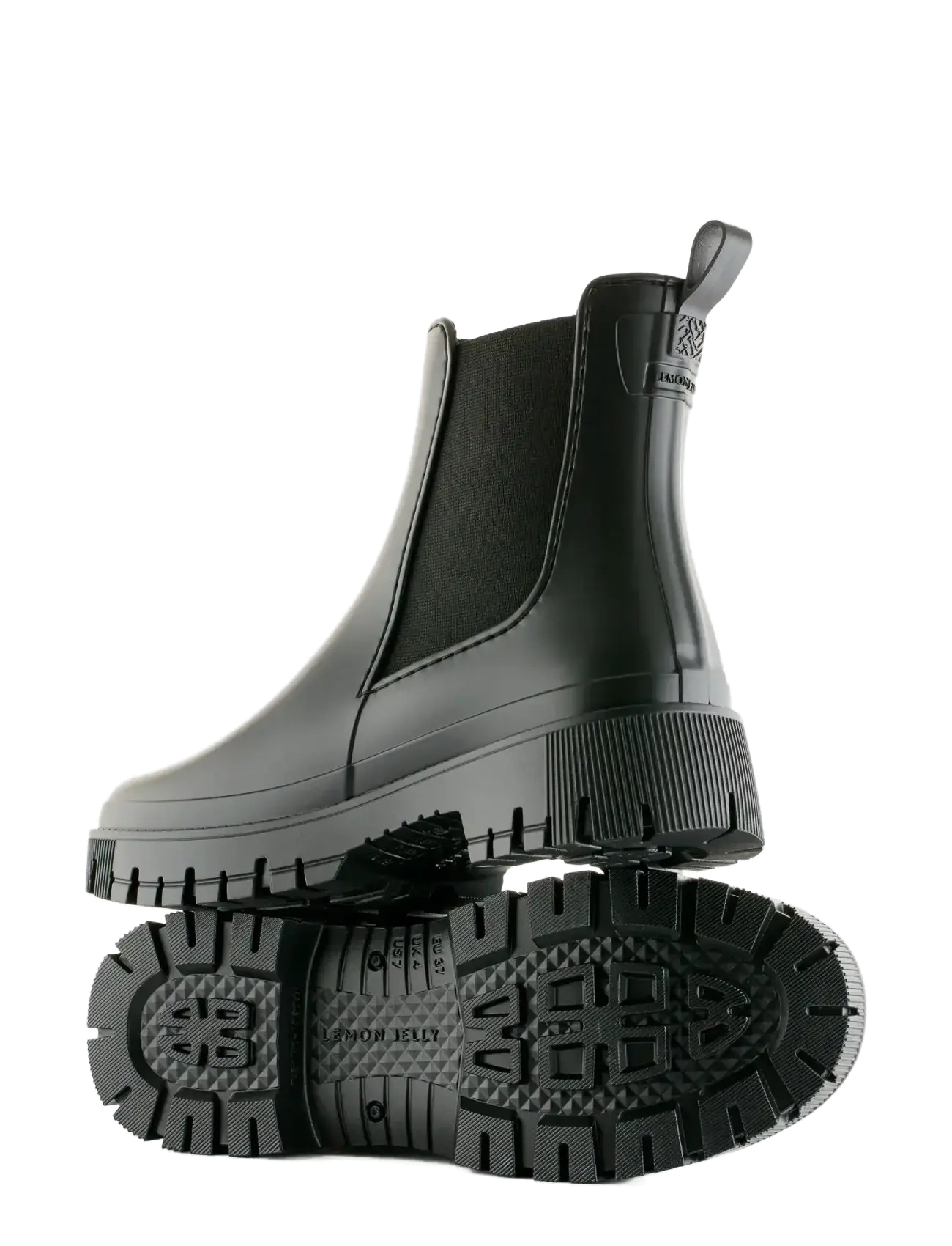 Lemon Jelly - KIRBY BLACK - gummistiefel - black - 3
