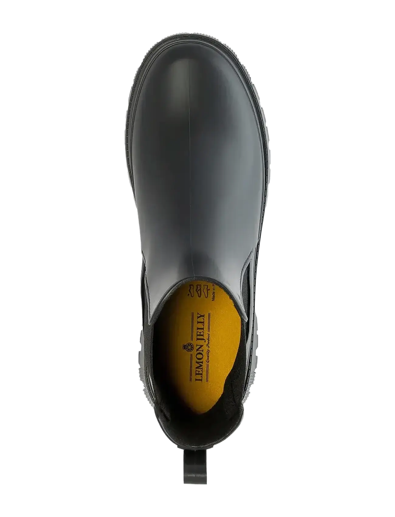 Lemon Jelly - KIRBY BLACK - gummistiefel - black - 4